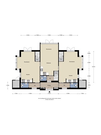 Floorplan - Laan van Cavelot 52, 4506 GB Cadzand